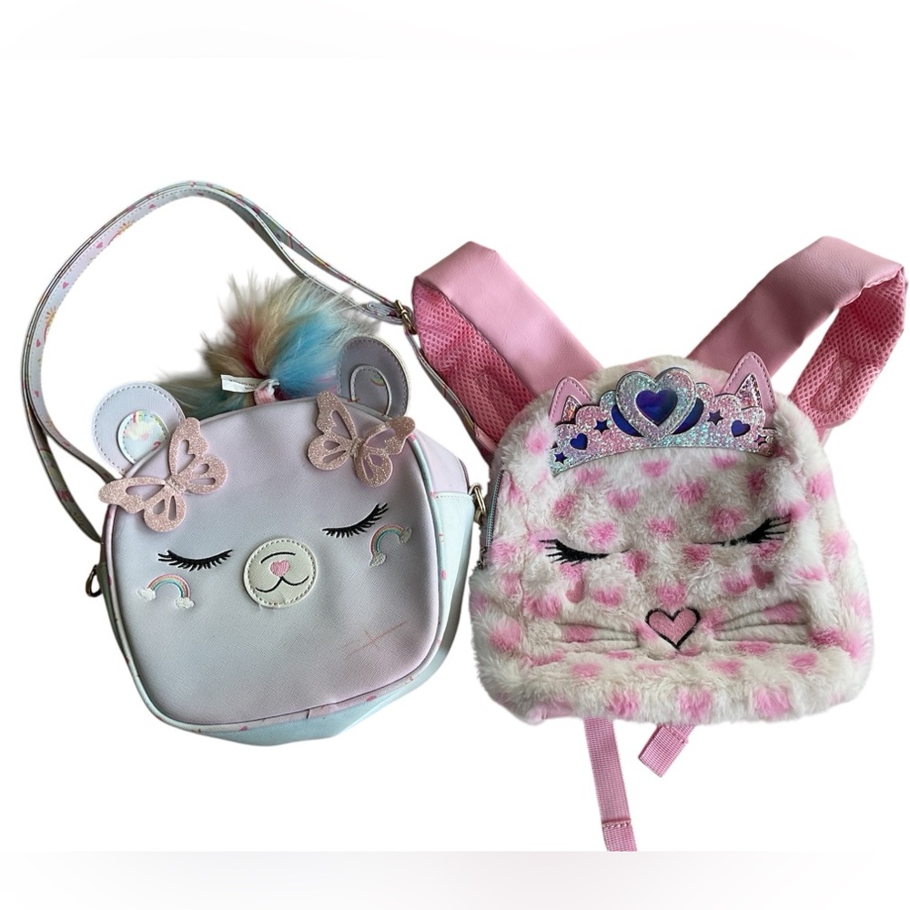 Lot for girls: shoulder bag Underonesky and backpack OMG